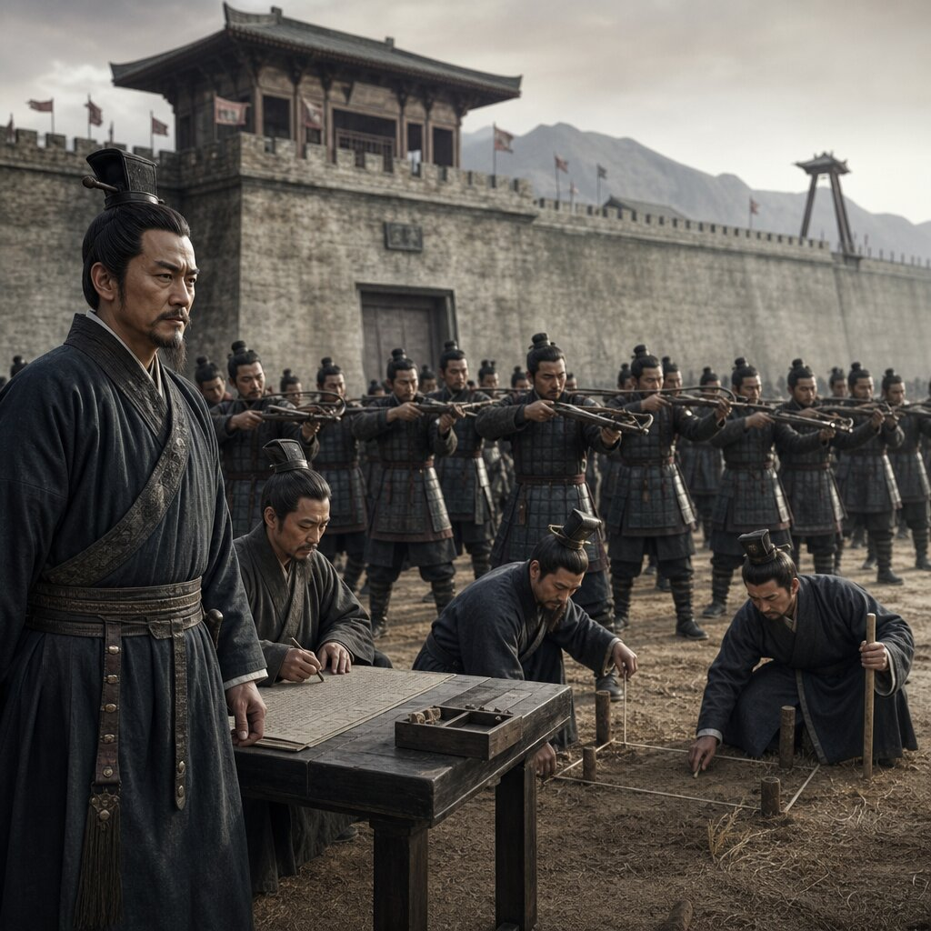 Illustration historique : Réformes légalistes de Shang Yang dans l'État de Qin